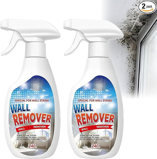 Highly Effective Removal Spray,Wall Cleaner Spray,Multi-Surface Cleaning Solution,Wall Cleaner for Wood,Tile,Fabric,Bathrooms,Kitchens - 8.12 Fl oz
