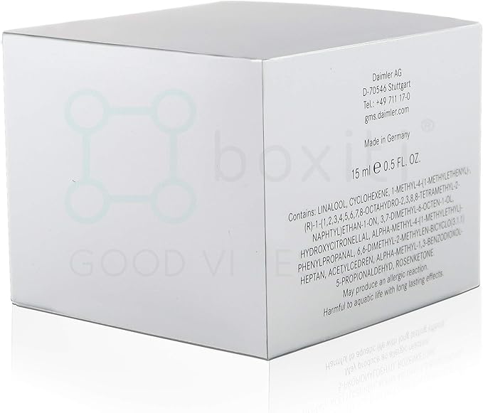 Boxiti Set – Gingery Mood for Mercedes Benz Air Freshener System, Genuine Perfume for Mercedes, Interior Cabin Fragrance for Mercedes Cars Equipped with Air Balance Package (P21) and Boxiti Wipe