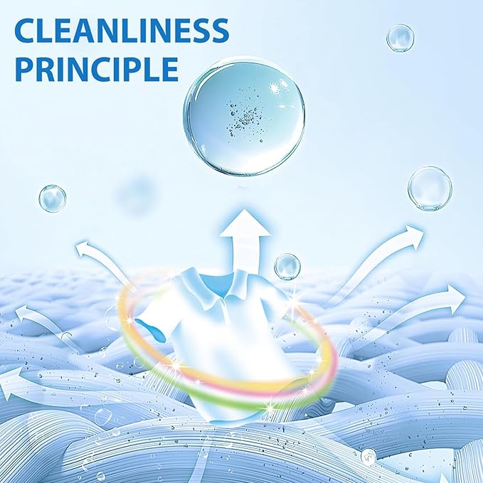 Clothing Emulsifier, Non Ionic Laundry Pre Treatment Spray, Style Stain Remover for Clothes, Grease Oil Food Spots Cleaner, Laundry Sanitizer Liquid Fabric Care for Cotton Linen 300ml (2PCS)