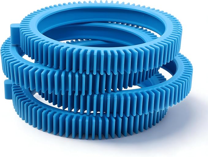 896584000-143 4Packs Replacement Tires with Super Hump Compatible with 2X 4X Pool Cleaners