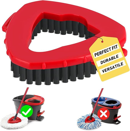 4+1 Pack Mop Heads Replacements for O-Ceda Easy Wrin Spin System, Microfiber Refills, Easy Cleaning Mop Repalce Head