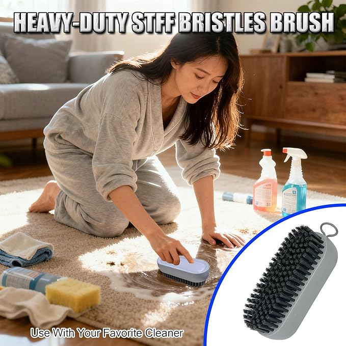 Carpet Cleaning Brush, Car Carpet Cleaner Brush,Rug Brush Scrubber,Carpet Scrub Brush