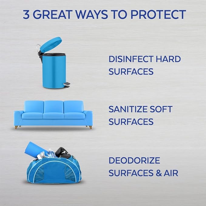 Lysol Disinfectant Spray, Early Morning Breeze + Crisp Linen, 38oz (2x19oz)