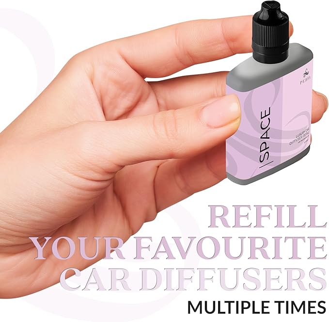 Space Car Air Fresheners (Refill) | Affordable Car Air Fresheners for Women | 50ml Diffuser Refill | 6 Months Freshener Long Lasting | Gift-Ready Women's Pefume by Perfa