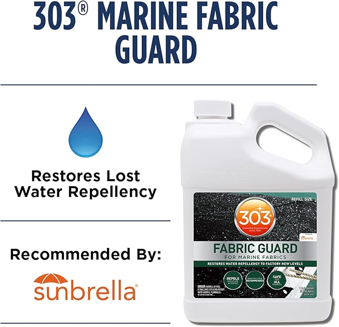303 Marine Fabric Guard (1 Gallon) and 303 Marine Aerospace Protectant (32 Fl. Oz.)