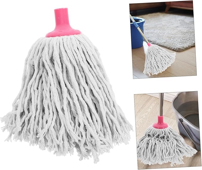 STOBAZA Cleaning Mop Head Refill Cedar Reusable Mopping Head Accessory Dry Wet Floor Cleaning Tool