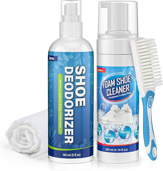 Shoe Cleaner, Sneaker Cleaner Foam for Removing Stains and Dirt, Shoe Cleaning Kit for White Shoes