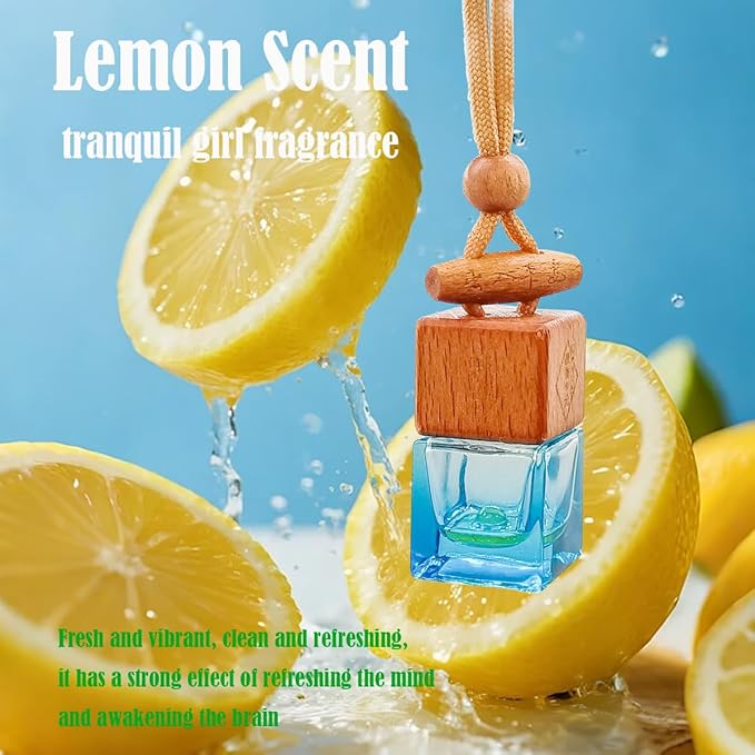 Car Air Freshener 8ml Automotive Scents | Long-Lasting Keep Fragrance | Auto Hanging Diffuser Bottles | Remove Odor Fresh Air Home Deodorizer (1pcs,Tranquil Girl)