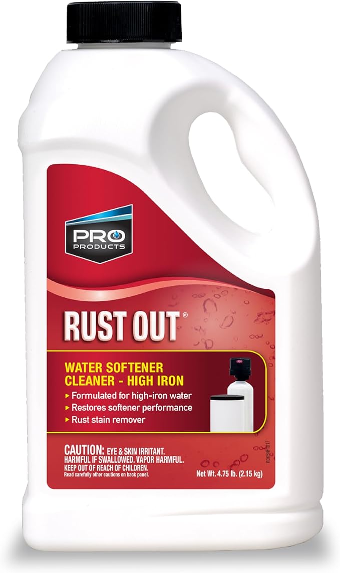 Pro Products - RO05B RO65N Rust Out Water Softener Cleaner And Iron Remover, 4.75 lb.