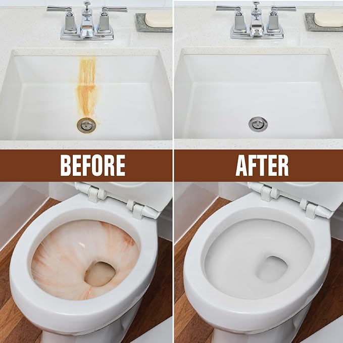 Rust-Oleum Whink Rust Stain Remover | Heavy-Duty Iron Stain Remover for White Toilets & Sinks, Colorfast Fabric & Carpets | 32 oz