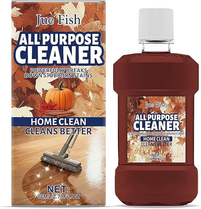 All Purpose Cleaner for Floors & Walls – Multipurpose Floor Cleaner for Mopping, Bathroom & Kitchen Surfaces – Powerful Multi Purpose Clean-er with Spiced Harvest Scent (1pcs)