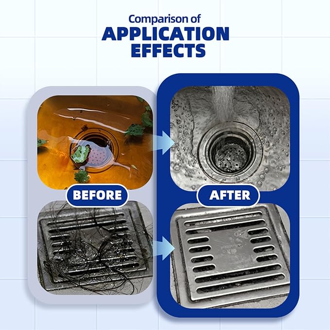 3pcs Drain Clog Remover, Pipeline Dredging Agent, Powerful Quick Cleaning Drain Toilet Cleaner Tool, Unclog Toilet Clog And Kitchen Sink Pipe Unblocker Powder