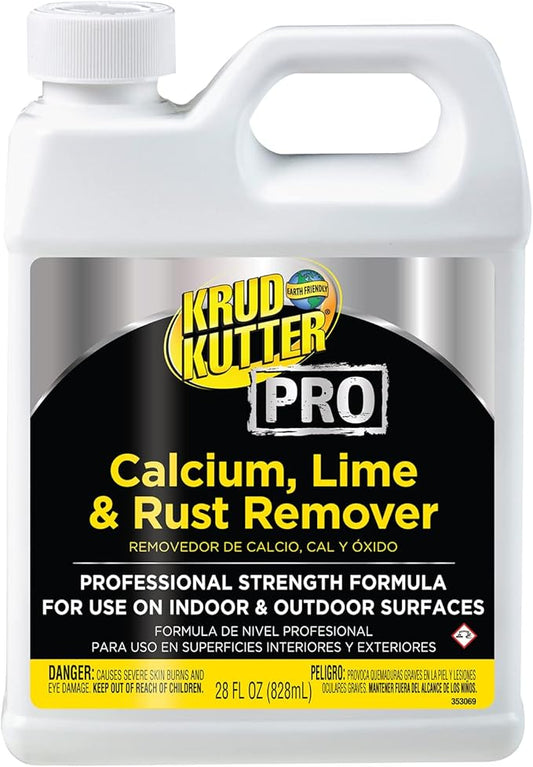 Krud Kutter Pro 352250 Calcium, Lime & Rust Remover, 28 oz