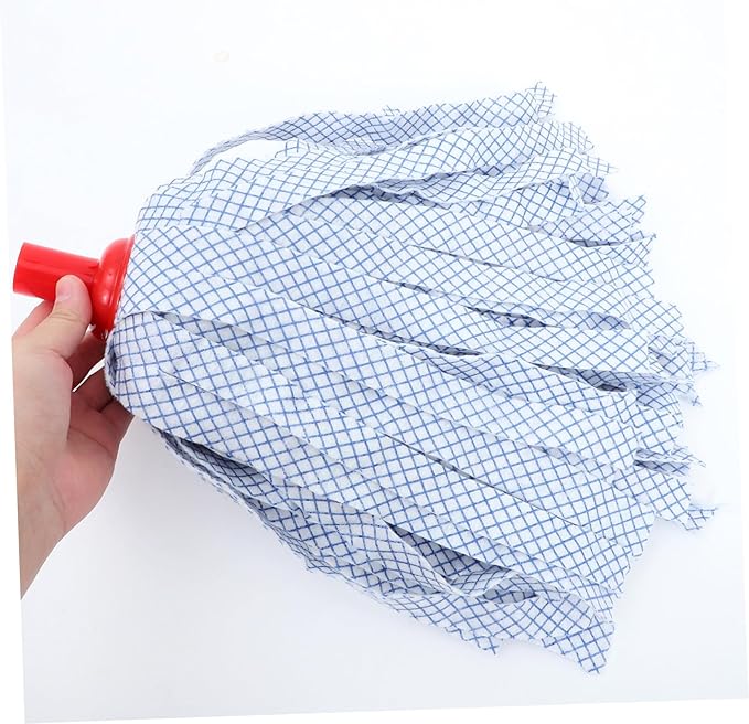 Garneck 2pcs Replacement Head Wet Mop Head for for Cleaning Floor Random Color