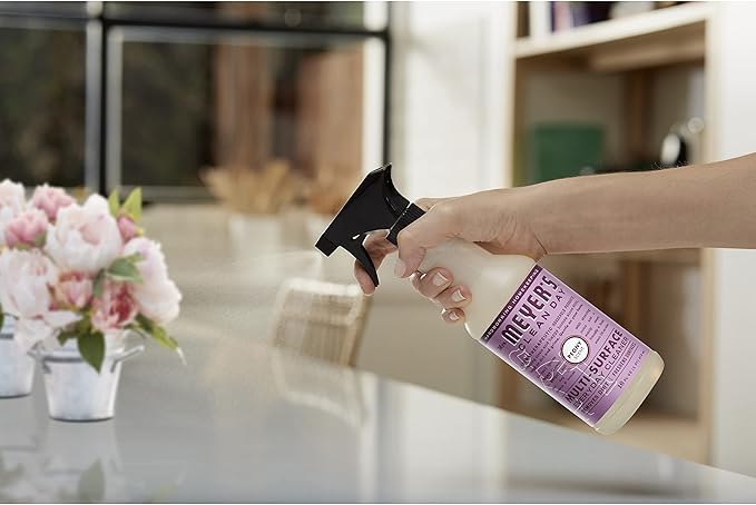 Mrs. MEYER'S Kitchen Set, Dish Soap, Hand Soap, and Multi-Surface Cleaner, 3 CT (Peony)