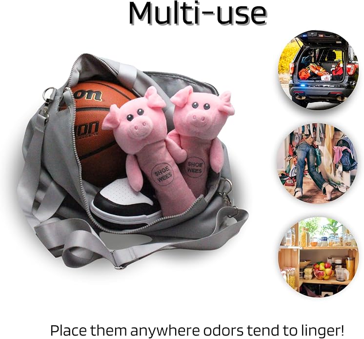 Shoe Deodorizing Bamboo Charcoal Inserts for sizes toddler to adult.