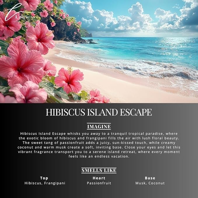 Lapew Room & Linen Spray | Fragrance Mist for Home, Car & Office | Fabric & Air Freshener | Neutralizing Mist | Made in USA | Hibiscus Island Escape