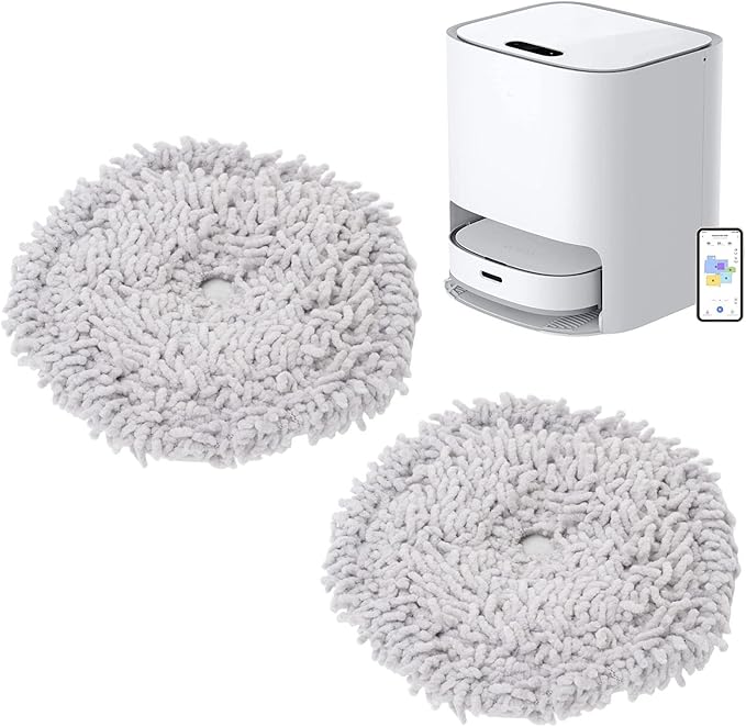 GLOGLOW 2 Pcs Sweeper Mop Cloth Bracket W10 Pro Replace Drag Integrated Accessories for Sweeper Mop Cloth Bracket Cleaner Fabric Sweepers & Accessories