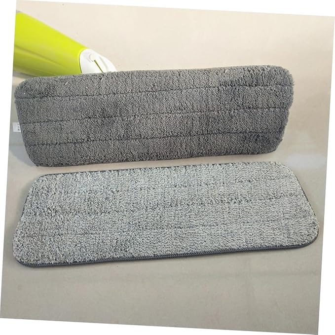 FRCOLOR 3pcs Water Mop Cloth Replacement Microfiber Cleaning Pads for Household Use Durable Mop Head Accessories for Efficient Floor Cleaning