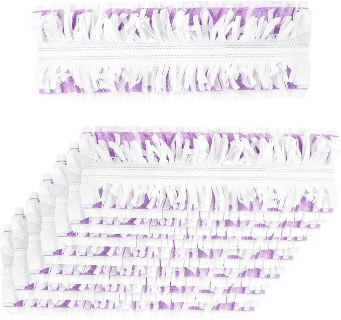 8Pcs Power Mop Refills High Efficient Mop Pads Cleaning Replacement Mopping Pads Versatile Mop Replacement Mopping Pads Compatible Wood Mopping Pad Refills