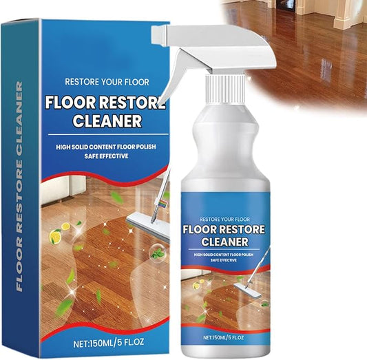 Natural Micro-Molecularized Floor Cleaner Spray, 5-in-1 Floor Restore & Polish Cleaner, Multi-Surface Floor Cleaning Spray for Wood, Tile, Marble & Laminate, 5 fl oz (1)