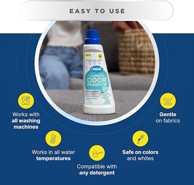 Carbona® Laundry Odor Remover 16.8oz | Spring Breeze Scent