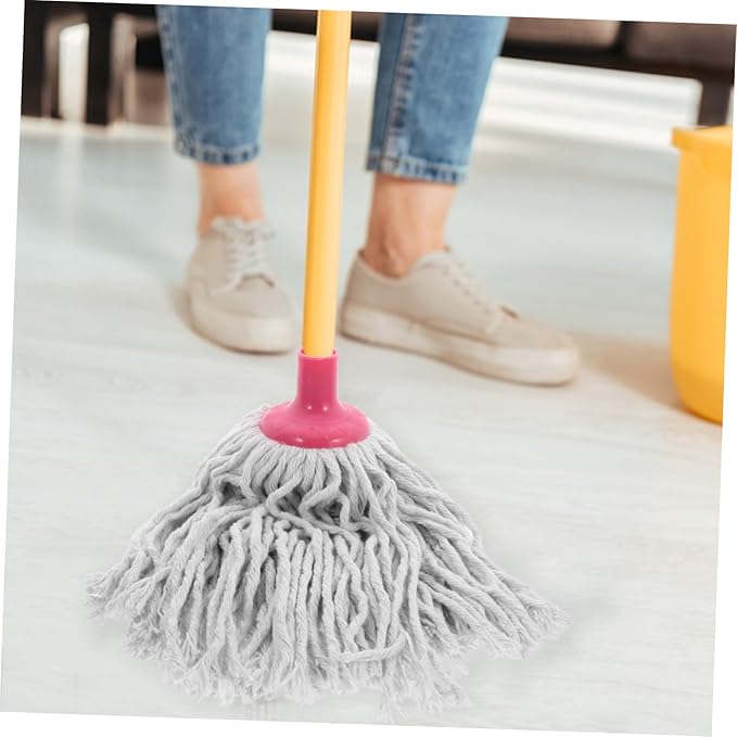 STOBAZA Cleaning Mop Head Refill Cedar Reusable Mopping Head Accessory Dry Wet Floor Cleaning Tool