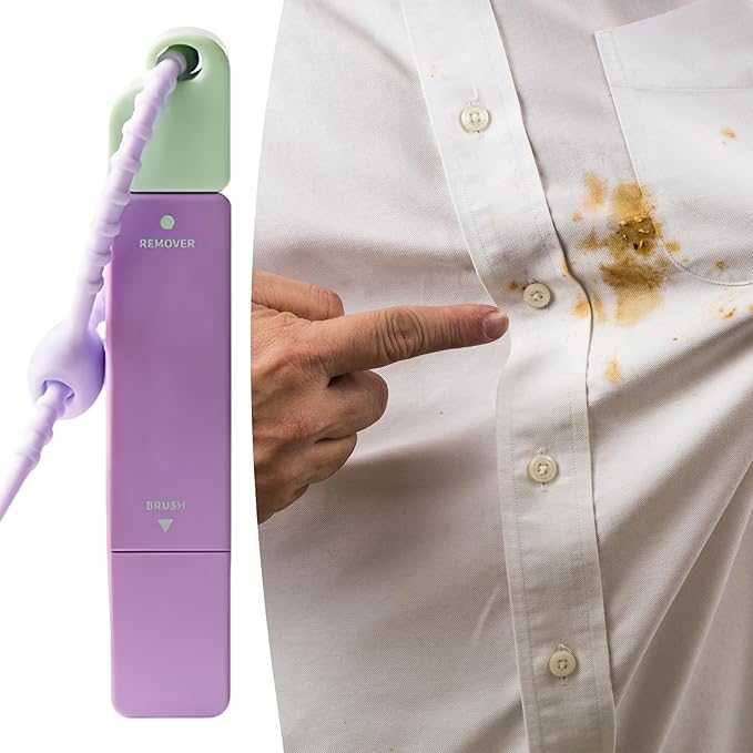 Stain Remover Pen For Clothing, 12 Ml Portable Double-Ended Stain Bleaching Pen, Instant Clothes Spot Cleaner Stick With Lanyard, For Home Outdoor & Travel