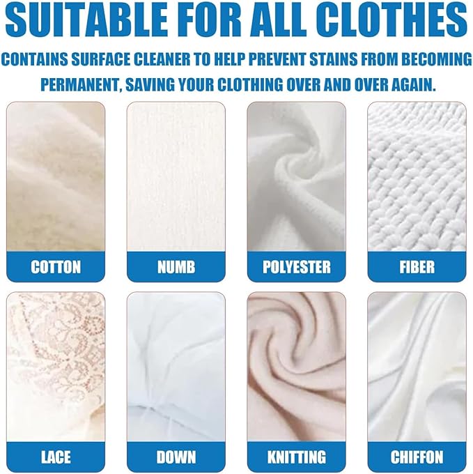 Clothing Emulsifier Stain Remover,300ml Non Ionic Emulsifier Clothing Cleaner,Powerful Clean Shop Clothings Emulsifiers,for Grease, Oil, Food On Clothes And Shoes (2p'c's)