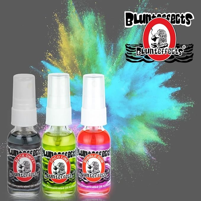 Blunteffects Blunt Effects 100% concentrated Air Freshener Car/Home Oder Neutralizing Spray (3 Pack) [Choose The Scent] (Dark Sandalwood)