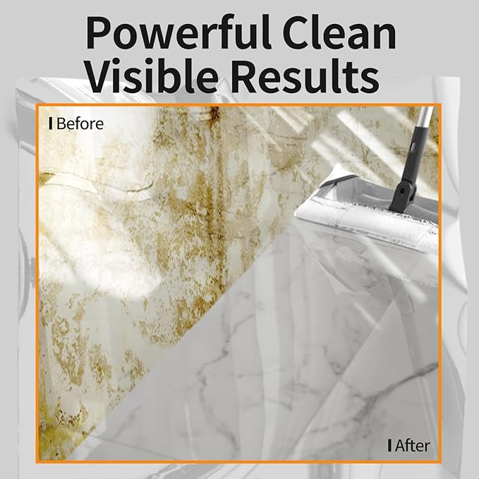 Floor Cleaner For Mopping, Cleaning Supplies For Wood Tile Laminate Hardwood Floor Solution Liquid, Orange (1, 17.6 Fl Oz Per Bottle)