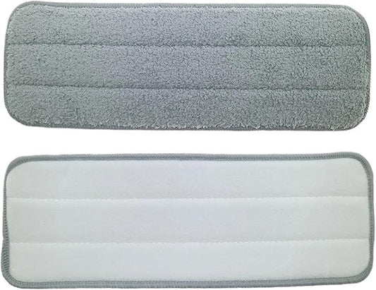 Water Spray Mop 360 Rotating Cleaning Cloth Head，Compatible For Deerma，TB500 TB800，Compatible For Xiaomi，Compatible For Mijia(2pcs)