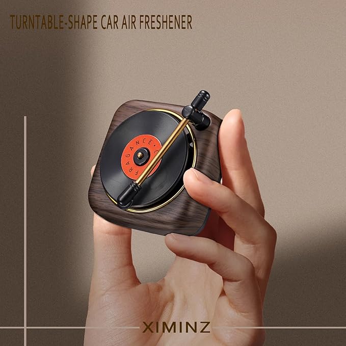 Car Record Player Air Diffusers Car Scents Air Freshener for Air Conditioning Outlet Clop Vent Clips