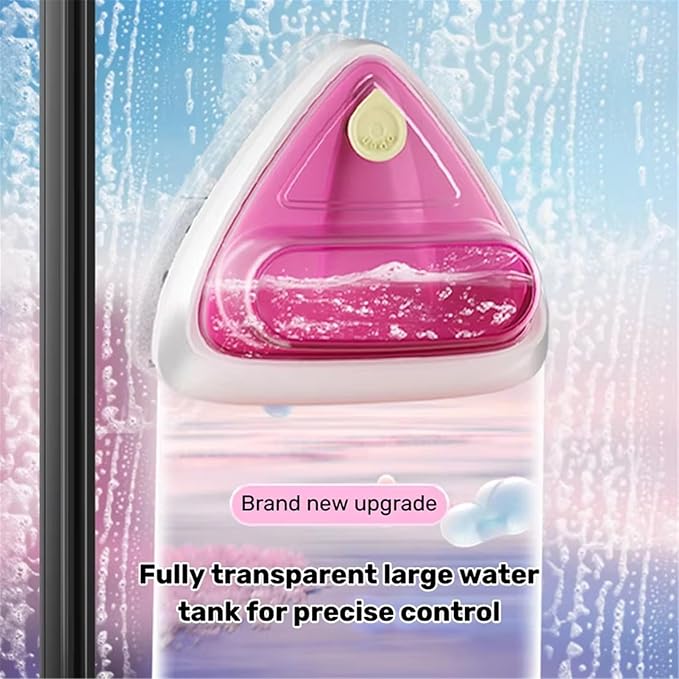 Magnetic Window Cleaner Tools Double Sided Glass Cleaner Wiper Adjustable Windshield Tool for High-Rise(8-15MM)