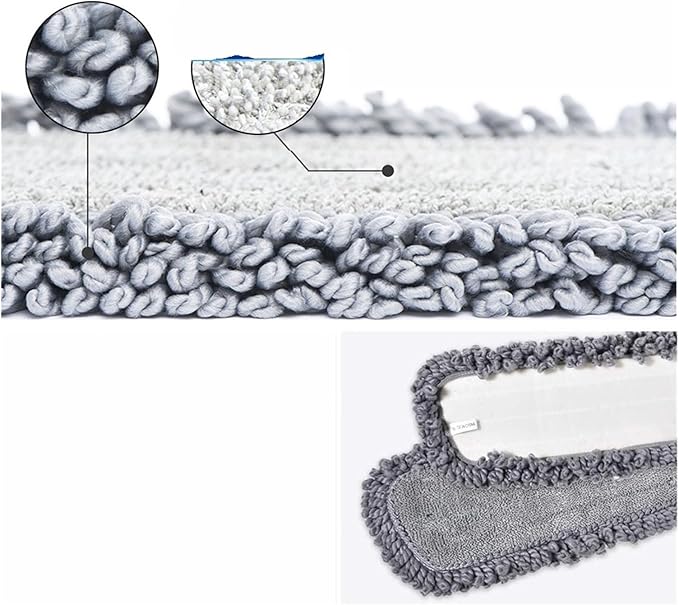 Microfiber Spray Mop Pads Replacement Head Compatible with Daris Spraying Mop(DR-AWE05-1)
