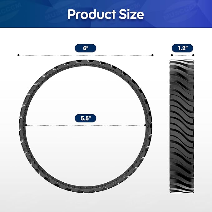 R0526100 Pool Cleaner Tire Track Replacement for MX8 Elite, MX6 Elite, MX8, Mx6 Pool Cleaner Tire Track (4 Pack)