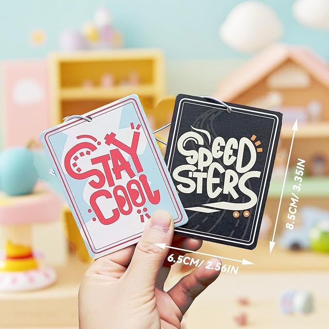 Funny Accessories for Car Interior Car Freshener Hanging Gift Rearview Pendant Air Fresheners Supplies 7 Pack