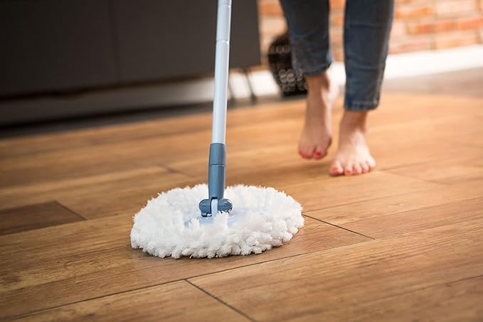 YORK Swivelling mop Special Ball tip, Wipe, mop, Floor mop, wringmop, Microfibre Cleaning Pads for Spray Pug and Reveal mop, Washable, Microfibre Cloths mop Set.