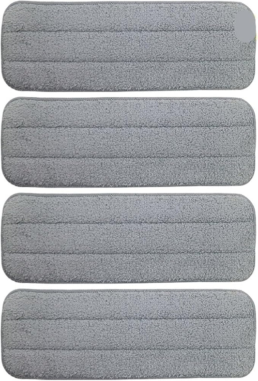 Water Spray Mop 360 Rotating Cleaning Cloth Head，Compatible For Deerma，TB500 TB800，Compatible For Xiaomi，Compatible For Mijia(4pcs)