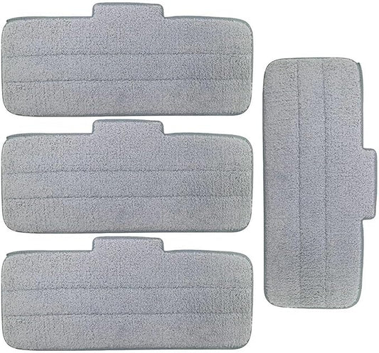 Compatible with Xiaomi Deerma TB900 Replace Mop for Mi Mijia Water Spray Mop 360 Rotating Cleaning Cloth Head Wooden Carbon Fiber Cloth C2(4 PCS)