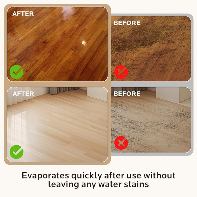 Mop Soap Scented: Pet-Safe Mopping Solution - Deep-Clean Hardwood, Tile, Laminate & Vinyl Surfaces