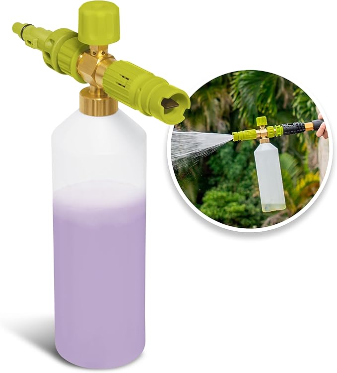 Sun Joe 34 Ounce Foam Soap Spray Cannon for SPX Series Electric Pressure Washer
