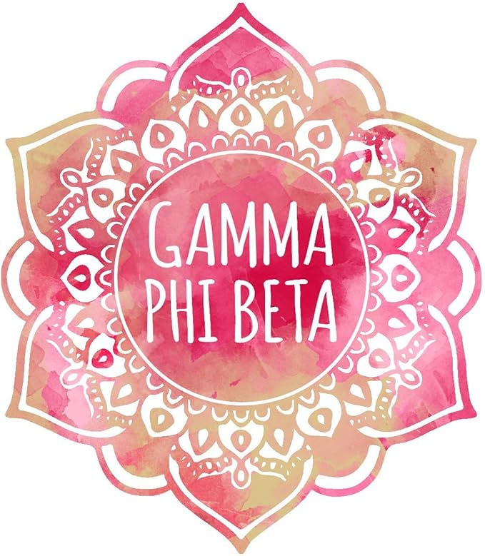 Gamma Phi Beta - Mandala Air Freshener - 2/Pack
