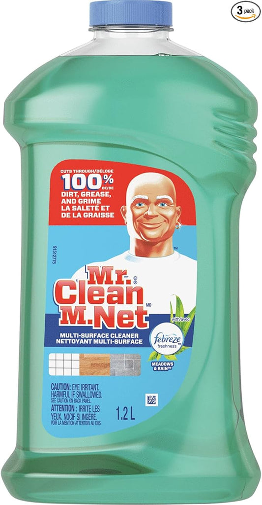 Mr. Clean with Febreze All-Purpose Cleaner, 40 fl oz (3 Count)
