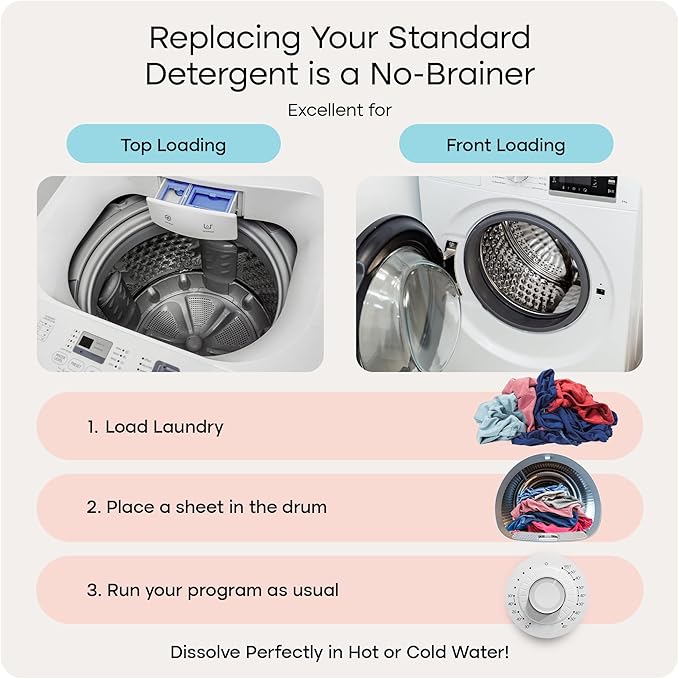 Uproot Clean Laundry Sheets Pro - 30 Pack - Fresh Scent: Mineral-Powered Laundry Detergent Sheets Travel Pack - Eliminate Clinging Fur, Pet Odors, & Messy Residue - Up to 60 Loads