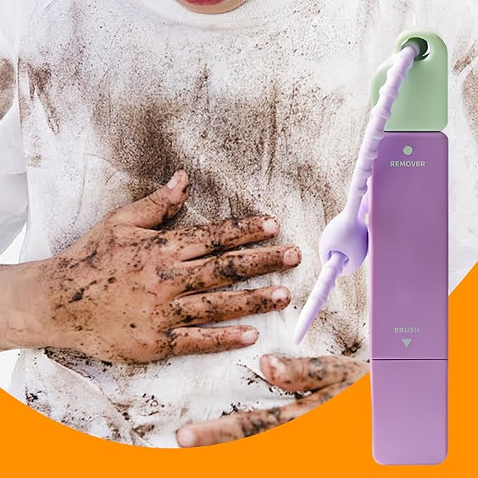 Stain Remover Pen For Clothing, 12 Ml Portable Double-Ended Stain Bleaching Pen, Instant Clothes Spot Cleaner Stick With Lanyard, For Home Outdoor & Travel