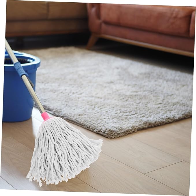 STOBAZA Cleaning Mop Head Refill Cedar Reusable Mopping Head Accessory Dry Wet Floor Cleaning Tool