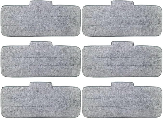 Compatible with Xiaomi Deerma TB900 Replace Mop for Mi Mijia Water Spray Mop 360 Rotating Cleaning Cloth Head Wooden Carbon Fiber Cloth C2(6 PCS)