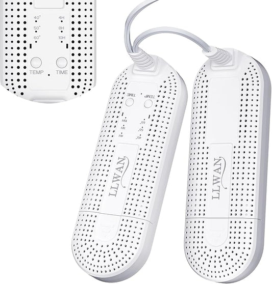 Electric Shoe Dryer, Ski Boots Dryer, Shoe & Boot Warmer for Sweaty Sneakers Trainer Shoes with 4/8/10 Hours Timer