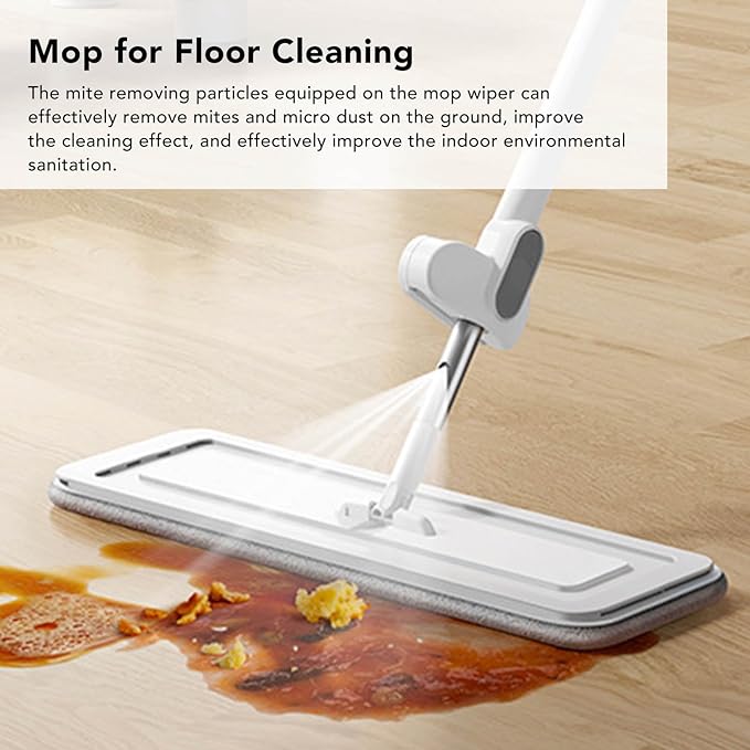 Spray Mop for Floor , Wet Dry Microfiber Mop with Large Capacity Bottle, 360° Rotating Wet Jet Power Mop, Household Flat Dust Mop for Hardwood, Laminate, Tile (38CM Panel)